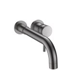 Scudo Core Wall-Mounted Basin Tap - Gunmetal