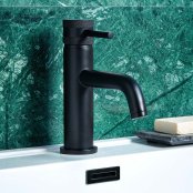 Scudo Core Mono Basin Mixer - Matt Black