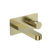 Scudo KOKO Wall-Mounted Mixer - Brushed Brass