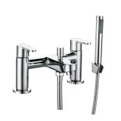 Scudo Favour Bath/Shower Mixer with Shower Kit & Wall Bracket - Chrome