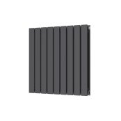 Scudo Bravo 600 x 614mm Double Designer Radiator - Anthracite