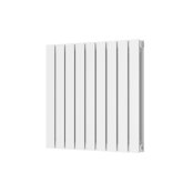 Scudo Bravo 600 x 614mm Double Designer Radiator - White