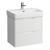 Laufen Juna 600 x 360mm 2 Drawer Vanity Unit (for Pro S Basin) - Matt White