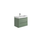 Scudo Ella 800mm Wall-Hung Unit - Green
