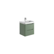 Scudo Ella 600mm Wall-Hung Unit - Green