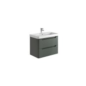Scudo Ella 800mm Wall-Hung Unit - Anthracite