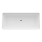 Laufen Brook Freestanding Sentec Bath with Legs - White