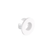 Vado Cameo Ceramic Basin Overflow Cover - Matt White - Stock Clearance
