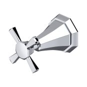 Perrin & Rowe Deco 3/4" Single Crosstop Stop Valve - Chrome