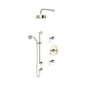 Perrin & Rowe Deco Shower Set 2 - Nickel