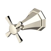 Perrin & Rowe Deco Three-Way Concealed Diverter with Crosstop Handle - Nickel