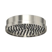 Perrin & Rowe Deco 8" Shower Rose - Pewter