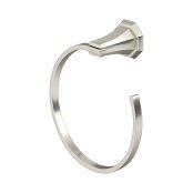 Perrin & Rowe Deco Towel Ring - Pewter