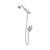 Perrin & Rowe Georgian Riser Diverter, Handshower, Hose and Parking Bracket - Chrome