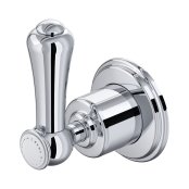 Perrin & Rowe Georgian Three-Way Diverter with Lever Handle - Chrome