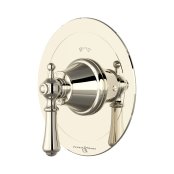 Perrin & Rowe Georgian Concealed Thermostatic Shower Mixer with Lever Handle - Nickel