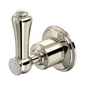 Perrin & Rowe Georgian Four-Way Diverter with Lever Handle - Nickel