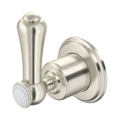 Perrin & Rowe Georgian 3/4" Concealed Wall Valve with Lever Handle - Pewter