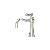 Perrin & Rowe Georgian Single Lever Basin Mixer - Pewter