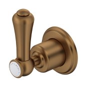 Perrin & Rowe Georgian 3/4" Concealed Wall Valve with Lever Handle - English Bronze