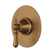 Perrin & Rowe Georgian Concealed Thermostatic Shower Mixer with Lever Handle - English Bronze