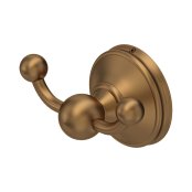 Perrin & Rowe Georgian Double Robe Hook - English Bronze