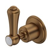 Perrin & Rowe Georgian Four-Way Diverter with Lever Handle - English Bronze