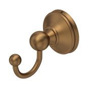 Perrin & Rowe Georgian Single Robe Hook - English Bronze
