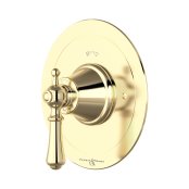 Perrin & Rowe Georgian Concealed Thermostatic Shower Mixer with Lever Handle - Gold