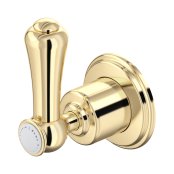 Perrin & Rowe Georgian Three-Way Diverter with Lever Handle - Gold