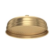 Perrin & Rowe Georgian 12" Shower Rose - Satin Brass