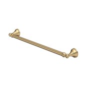 Perrin & Rowe Georgian 495mm Towel Rail - Satin Brass