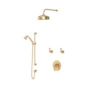Perrin & Rowe Georgian Shower Set 1 - Satin Brass