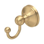 Perrin & Rowe Georgian Single Robe Hook - Satin Brass
