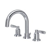 Perrin & Rowe Langbourn Three-Hole Deck-Mounted Basin Mixer - Chrome