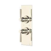 Perrin & Rowe Langbourn Concealed Thermostatic Shower Mixer With Diverter - Nickel