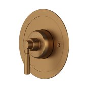 Perrin & Rowe Langbourn Concealed Thermostatic Shower Mixer with Lever Handle (Round) - English Bronze