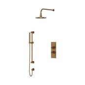 Perrin & Rowe Langbourn Shower Set 1 - English Bronze