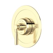 Perrin & Rowe Langbourn Concealed Thermostatic Shower Mixer with Lever Handle (Round) - Gold