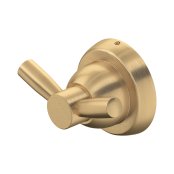Perrin & Rowe Langbourn Double Robe Hook - Satin Brass