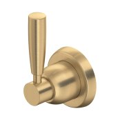 Perrin & Rowe Langbourn Single 3/4" Lever Wall Valve - Satin Brass