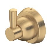 Perrin & Rowe Langbourn Single Robe Hook - Satin Brass
