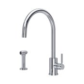 Perrin & Rowe Juliet Single Lever Sink Mixer with Rinse - Chrome