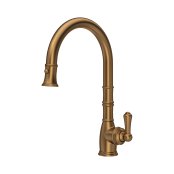 Perrin & Rowe Provence Monobloc Sink Mixer with Pull-Down Rinse - English Bronze