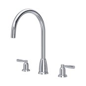 Perrin & Rowe Langbourn Widespread Sink Mixer - Chrome