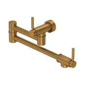 Perrin & Rowe Pot Filler - Aged Brass