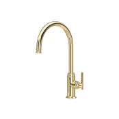 Perrin & Rowe Southbank Monobloc Sink Mixer - Polished Brass