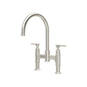 Perrin & Rowe Southbank Bridge Sink Mixer - Pewter