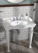 Silverdale Loxley Classic 850mm Basin - White