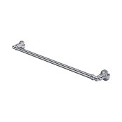 Perrin & Rowe Traditional 648mm Single Towel Rail - Chrome